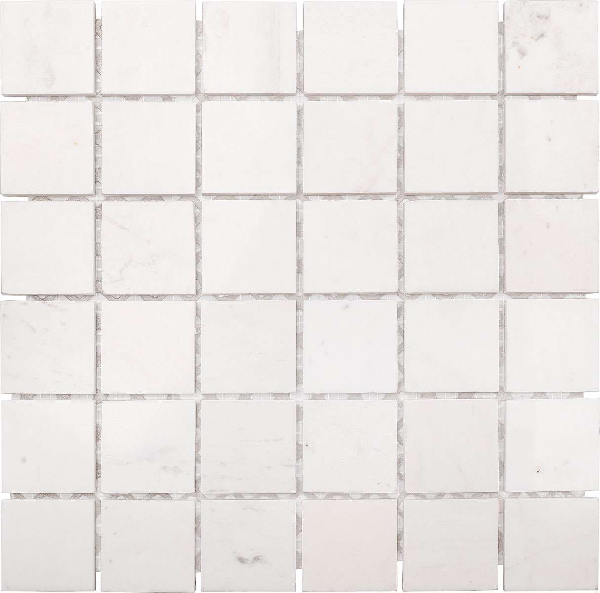 Мозаика Starmosaic Wild Stone VMwP, цвет белый, поверхность матовая, квадрат, 300x300
