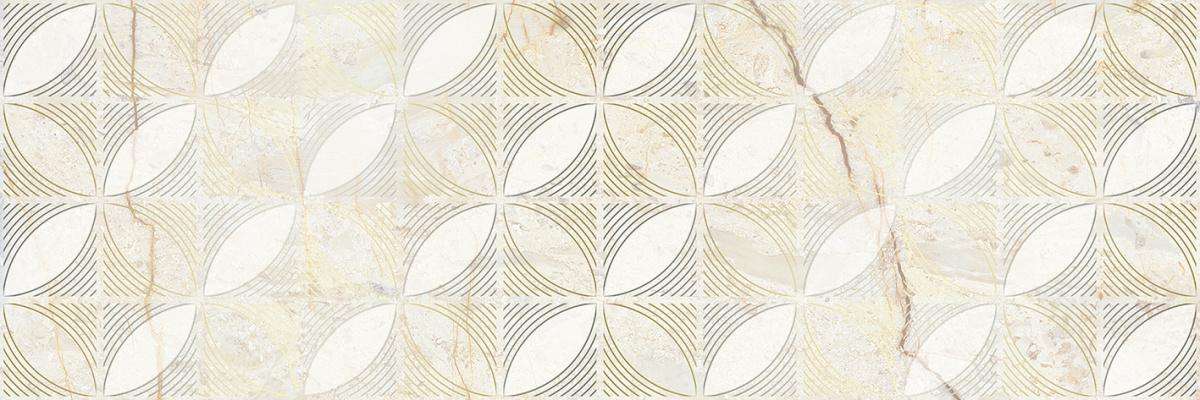 Декоративные элементы Laparet Siera Декор Светло-бежевый, цвет бежевый, поверхность глянцевая, прямоугольник, 250x750