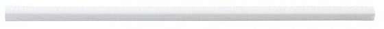 Бордюры Adex ADMO5420 Bullnose Trim C/C Blanco, цвет белый, поверхность глянцевая, прямоугольник, 8,5x200