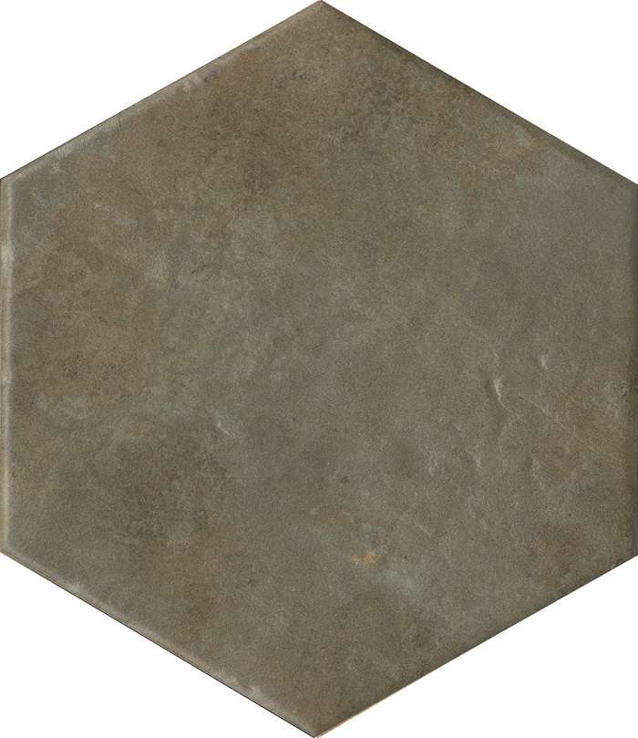 Керамогранит Kerama Marazzi Гроссето коричневый матовый SG23041N, цвет коричневый, поверхность матовая, шестиугольник, 200x231
