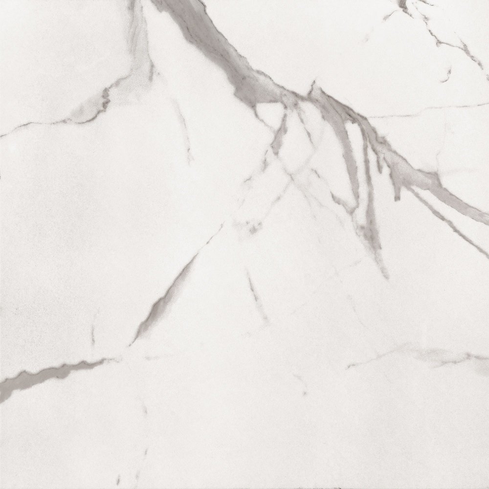 Керамогранит Tubadzin Vienna White POL, цвет белый, поверхность полированная, квадрат, 798x798