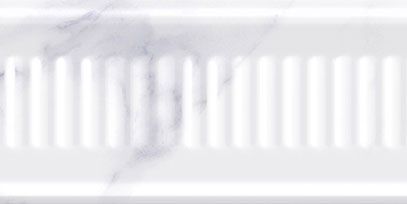 Бордюры Нефрит керамика Бордюр Объемный Narni Серый 13-01-1-12-42-06-1030-0, цвет серый, поверхность глянцевая, прямоугольник, 100x200
