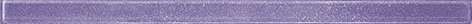 Бордюры Керамин Фреш 6, цвет фиолетовый, поверхность глянцевая, прямоугольник, 400x20