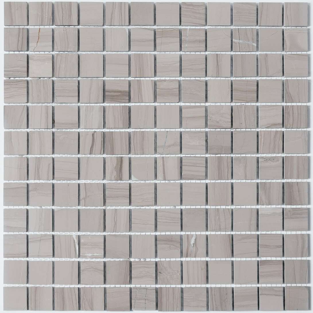 Мозаика NS Mosaic K-744, цвет серый, поверхность матовая, квадрат, 298x298