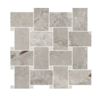 Мозаика Cerdomus Karnis Contrasti Silver Levigato Con Tozzetto Piombo 97417, цвет серый, поверхность полированная, квадрат, 300x300