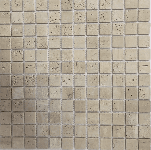 Мозаика NS Mosaic K-738, цвет бежевый, поверхность матовая, квадрат, 298x298