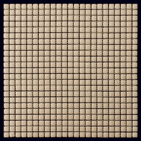 Мозаика Natural Mosaic Flex W-22 (Стекло), цвет бежевый, поверхность глянцевая, квадрат, 315x315