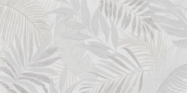 Керамогранит Pamesa At. Forall White, цвет серый, поверхность матовая, прямоугольник, 600x1200
