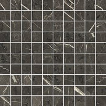 Мозаика Cerim Antique Panth Marble 06 Mos Luc 754825, цвет серый тёмный, поверхность лаппатированная, квадрат, 300x300