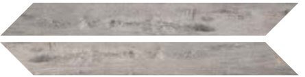 Керамогранит Colli Kent Grigio Chevron 4817, цвет серый, поверхность матовая, шеврон, 75x600