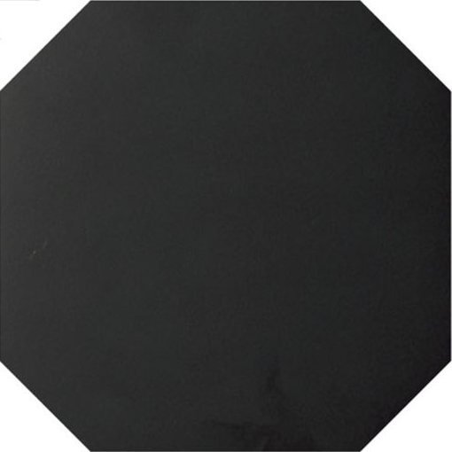Мозаика Self Style Imperiale Ottagono Residential Pure Black cim-006, цвет чёрный, поверхность матовая, восьмиугольник, 150x150