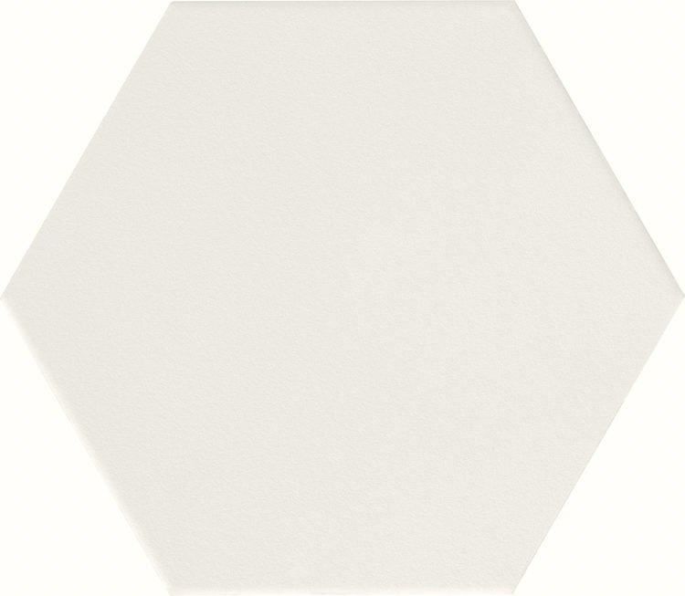 Керамогранит Aparici Chaplin White Hexagon, цвет белый, поверхность матовая, шестиугольник, 250x290