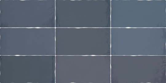 Керамическая плитка Dune Barro Navy 187802, цвет синий, поверхность глянцевая, прямоугольник, 125x250