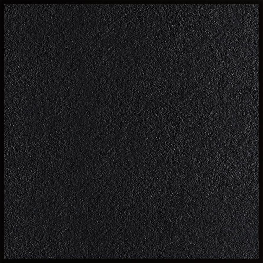 Керамическая плитка Sant Agostino Flexi 4A Black CSAFT4AB00, цвет чёрный, поверхность матовая, рельефная, квадрат, 600x600