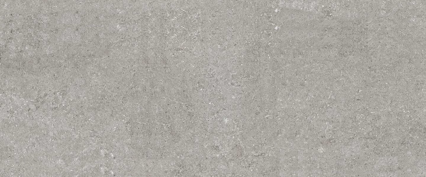 Широкоформатный керамогранит Casa Dolce Casa Sensi Grey Fossil 6mm 768606, цвет серый, поверхность матовая, прямоугольник, 1200x2800