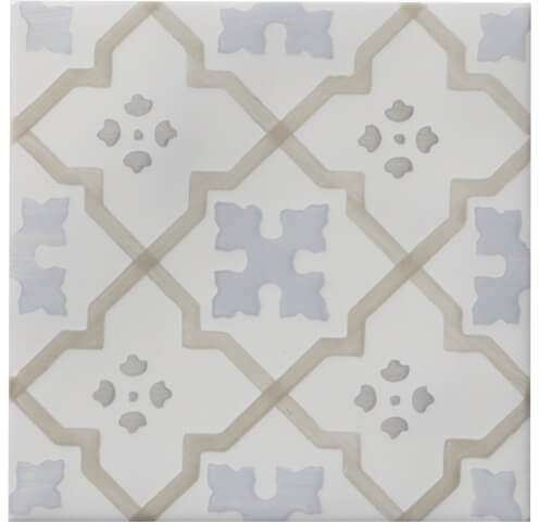 Керамическая плитка Adex Levante Decorado Talisman Terral ADLE6004, цвет бежевый, поверхность глянцевая, квадрат, 100x100