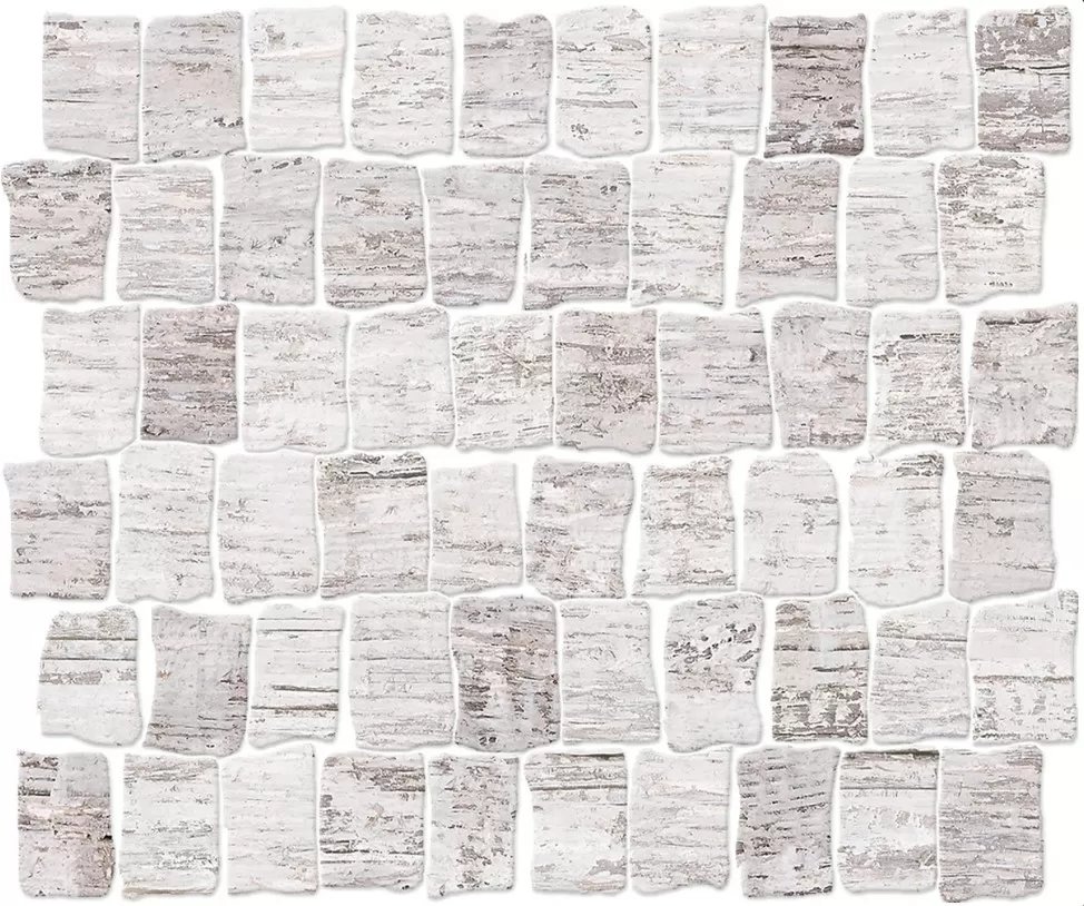 Мозаика Naxos Start Mos.Raw Allw.Grey T60 81131, цвет серый, поверхность матовая, , 260x300