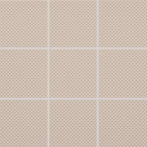 Мозаика Rako Color Two GRS0K608 (10x10), цвет бежевый, поверхность структурированная, квадрат, 300x300