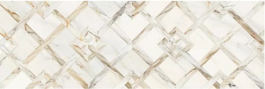 Декоративные элементы Villeroy Boch Marble Arch Dec Arctic Gold K1440MA210, цвет бежевый, поверхность глянцевая, прямоугольник, 400x1200