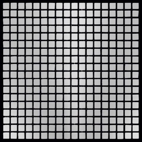 Мозаика Natural Mosaic Metall MM-05 (KB-005) (Нержавеющая сталь), цвет серый, поверхность глянцевая, квадрат, 305x305