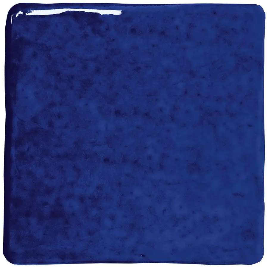Керамогранит Wow Roots S Indigo Gloss 128209, цвет синий, поверхность глянцевая, квадрат, 110x110