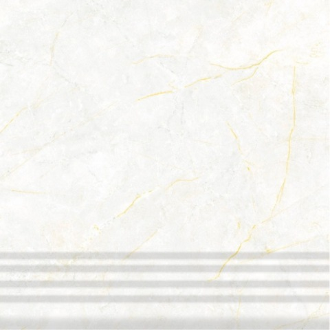 Ступени Cinca Evora White Step 8184, цвет белый, поверхность матовая, квадрат, 330x330
