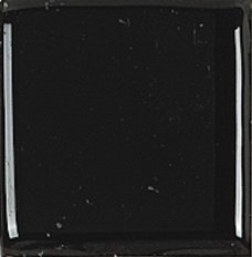 Вставки Adex ADNE8031 Taco Liso Negro, цвет чёрный, поверхность глянцевая, квадрат, 20x20