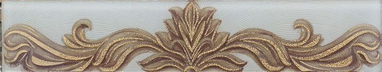 Бордюры Prissmacer Volga Cristal Cenefa, цвет бежевый, поверхность глянцевая, прямоугольник, 60x316
