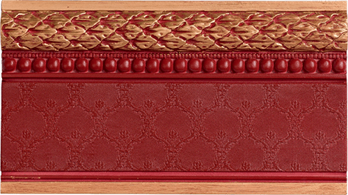 Бордюры Mapisa Stariy Arbat Zocalo Red, цвет красный, поверхность матовая, прямоугольник, 140x250