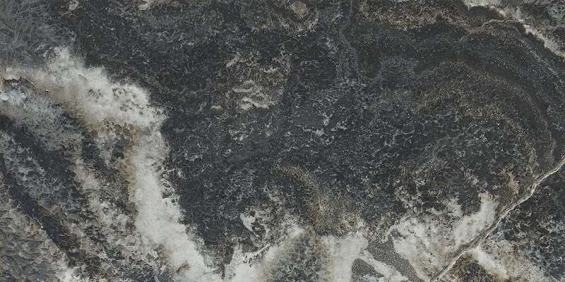 Керамогранит Pamesa Magma Cold Rect, цвет серый, поверхность матовая, прямоугольник, 600x1200