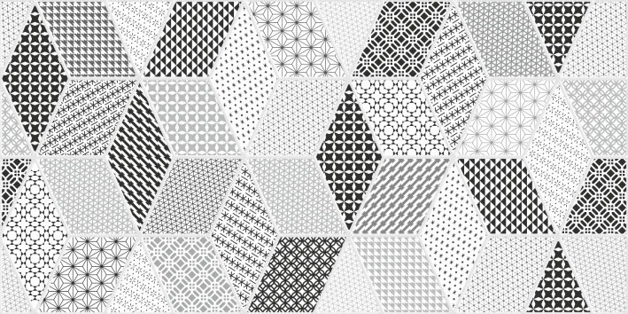 Керамическая плитка Керамин Тренд 7 тип 1, цвет серый, поверхность матовая, прямоугольник, 300x600