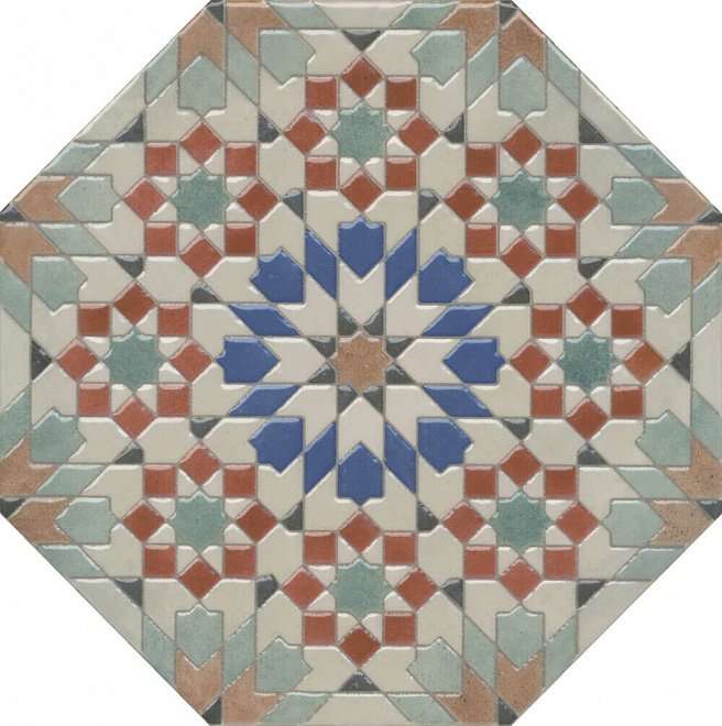 Декоративные элементы Kerama Marazzi Паласио VT\A49\SG2432, цвет разноцветный, поверхность матовая, квадрат, 240x240