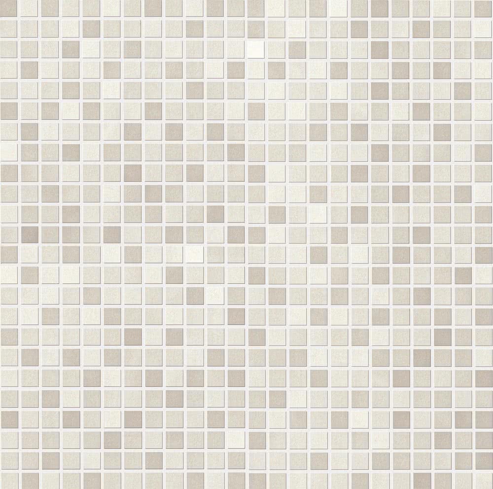 Мозаика Fap Color Now Ghiaccio Micromosaico fMTN, цвет белый, поверхность матовая, квадрат, 305x305