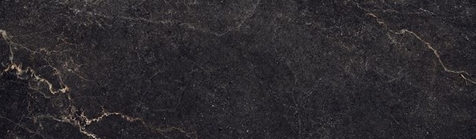 Широкоформатный керамогранит Ava Noble Stone Dark Nat Rett 199084, цвет чёрный, поверхность натуральная, прямоугольник, 1200x2800