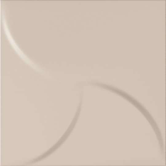 Керамическая плитка Dune Shapes 2 Aria Greige 187416, цвет бежевый, поверхность матовая рельефная, квадрат, 250x250