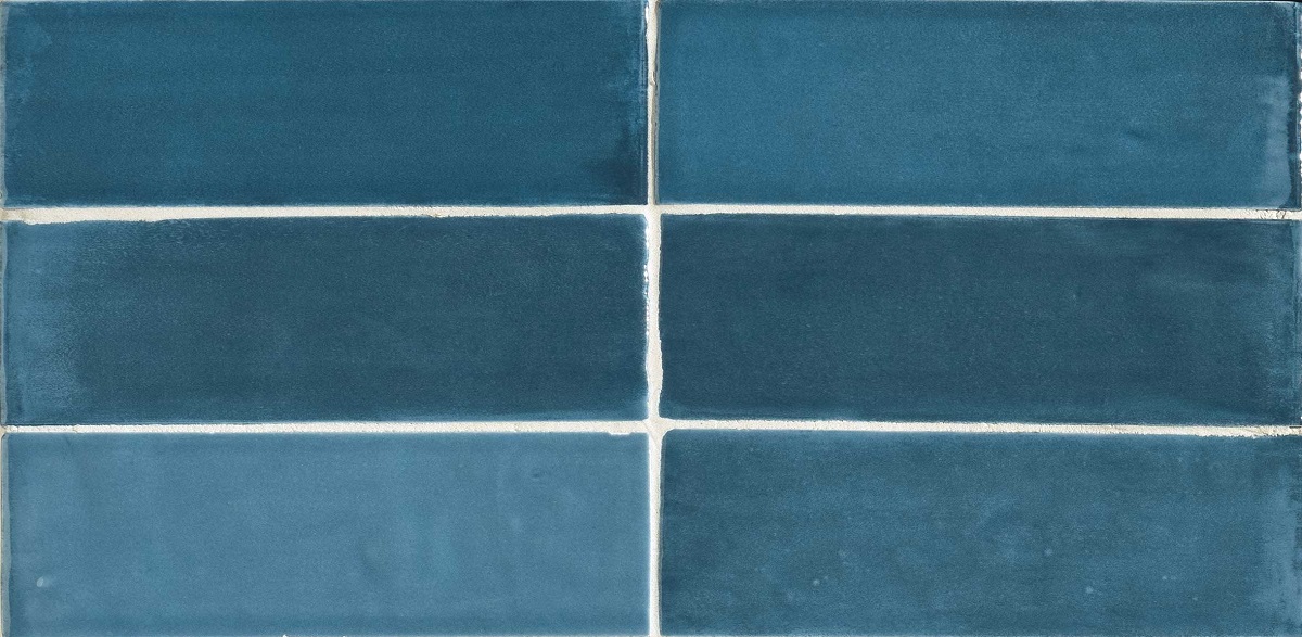 Керамическая плитка Sartoria Tint Ocean Matt SATI0716N, цвет синий, поверхность матовая, прямоугольник, 52x160