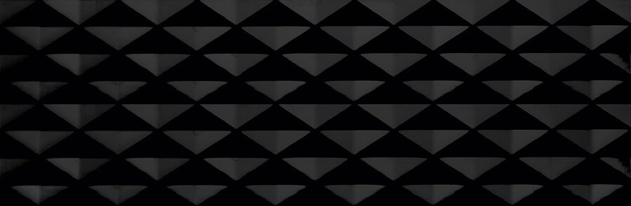 Керамическая плитка Atlantic Tiles Negro Brillo Diamante, цвет чёрный, поверхность матовая, прямоугольник, 295x900
