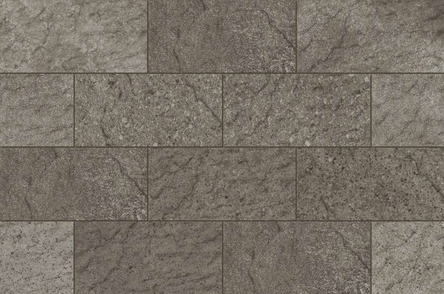 Керамическая плитка Cerrad Saltstone Grafit, цвет серый, поверхность матовая, прямоугольник, 148x300