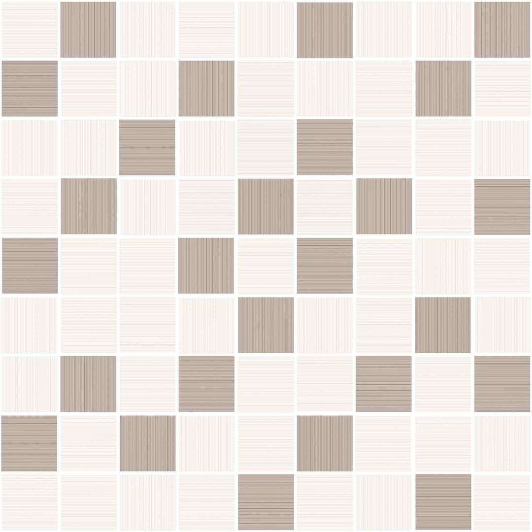Мозаика Cersanit Tiffany Бежевый A-TV2L011\G, цвет бежевый, поверхность глянцевая, квадрат, 300x300