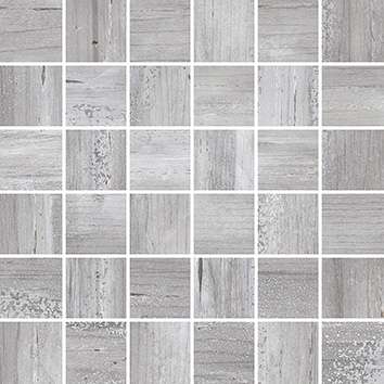 Мозаика Керамин Рондо Мозайка Серая, цвет серый, поверхность матовая, квадрат, 300x300