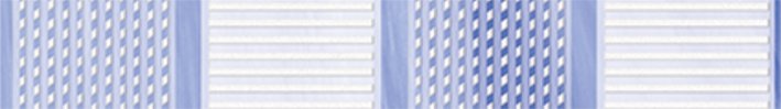 Бордюры Axima Агата Бордюр С Голубая, цвет голубой, поверхность глянцевая, прямоугольник, 35x250
