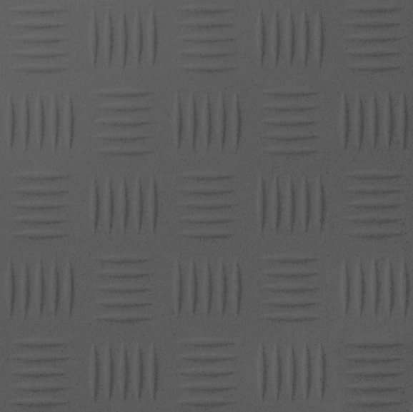 Керамогранит Уральский гранит UF004 Flutted (Рифленый 12мм), цвет серый, поверхность матовая 3d (объёмная), квадрат, 300x300