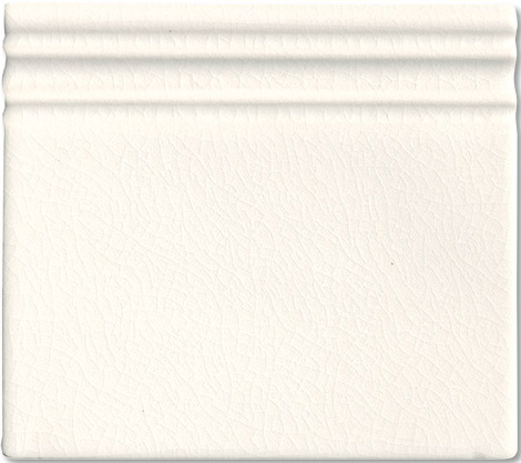 Бордюры Adex Earth Rodapie Navajo White ADNT5037, цвет белый, поверхность матовая, прямоугольник, 130x150