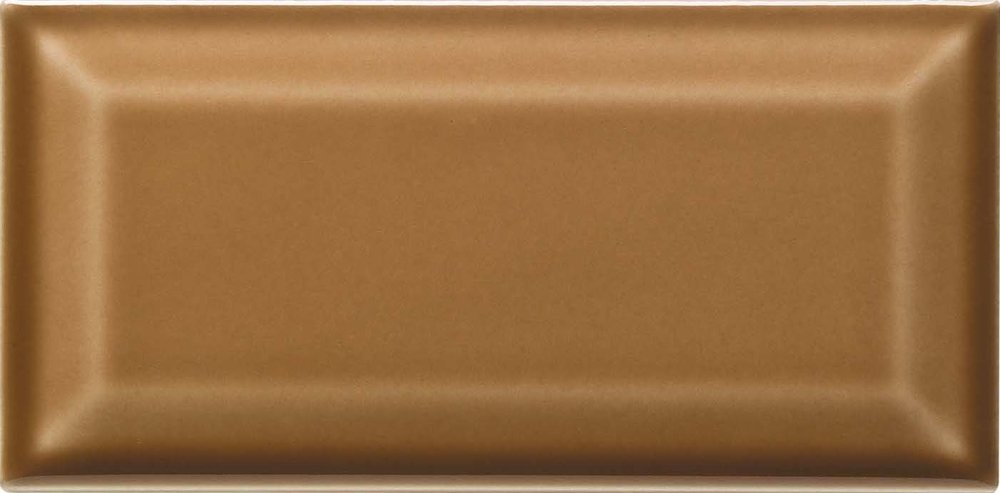 Керамическая плитка Ce.Si Metro Ambra Diamante, цвет коричневый, поверхность глянцевая, кабанчик, 75x150