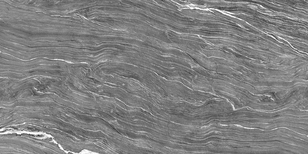 Широкоформатный керамогранит Neolith Fusion Mar Del Plata Slate 12mm, цвет серый, поверхность противоскользящая, прямоугольник, 1600x3200
