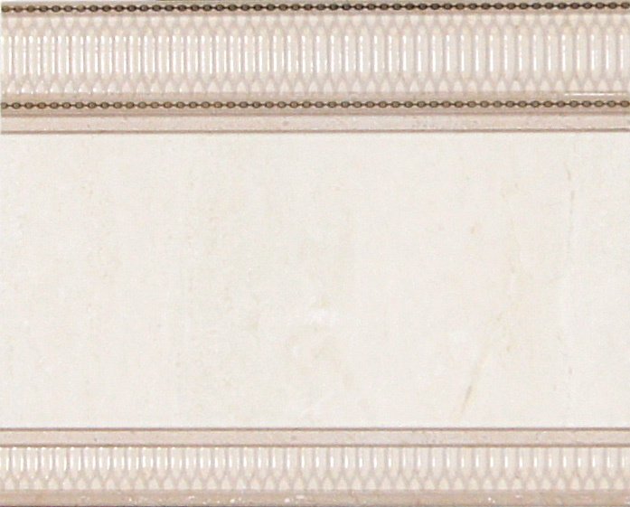 Бордюры Argenta Daino Megara, цвет бежевый, поверхность глянцевая, прямоугольник, 250x200