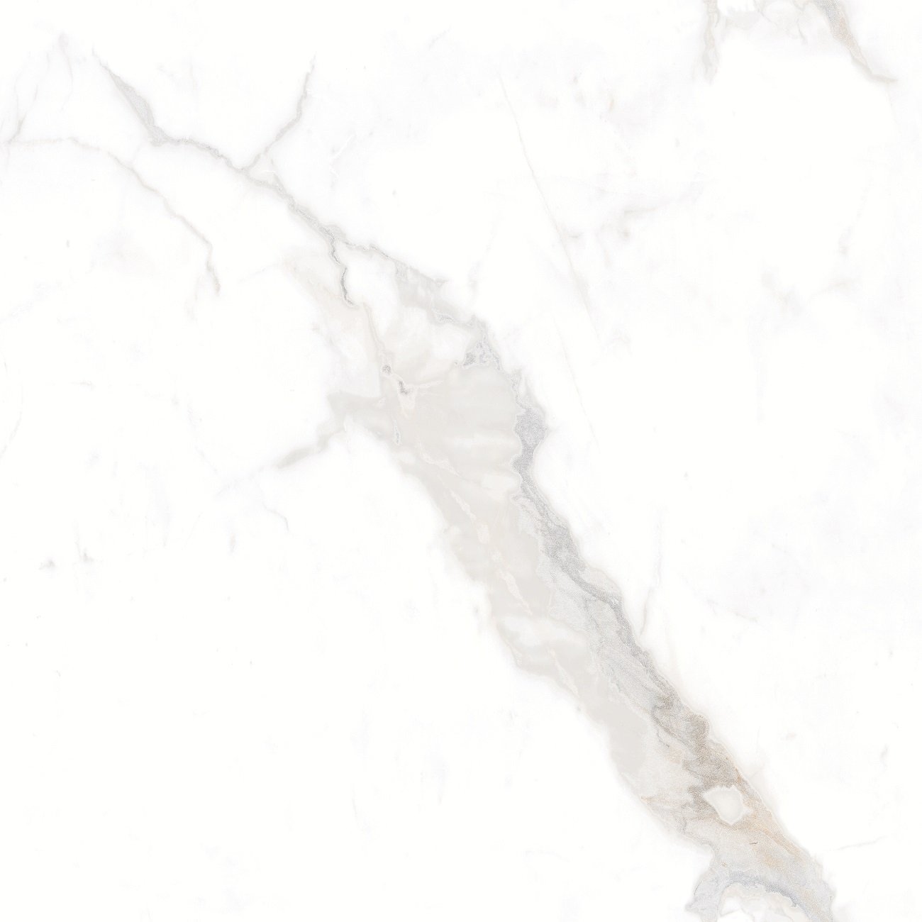 Керамогранит Ocean Ceramic Statuario Marco, цвет серый, поверхность лаппатированная, квадрат, 600x600