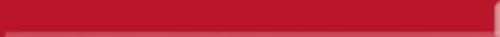 Бордюры Paradyz Uniwersalna Listwa Szklana Red, цвет красный, поверхность глянцевая, прямоугольник, 30x400