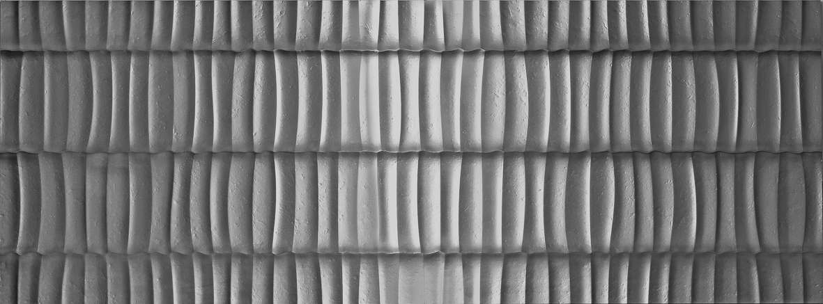 Декоративные элементы Aparici Markham Teide Silver, цвет серый, поверхность матовая, прямоугольник, 446x1190