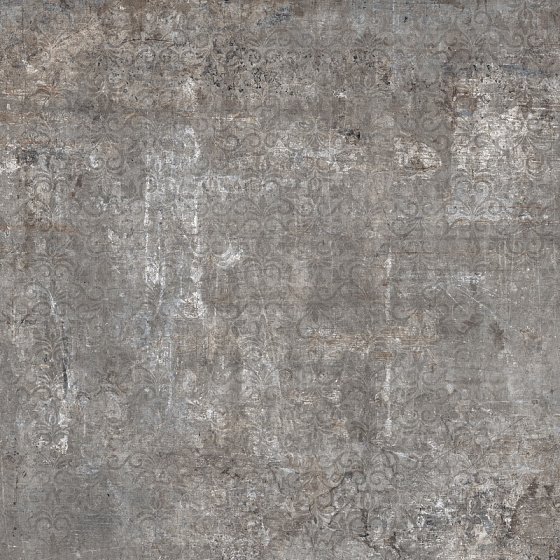 Декоративные элементы RHS Rondine Murales Dark Dec Ret J88135, цвет серый тёмный, поверхность матовая, квадрат, 800x800
